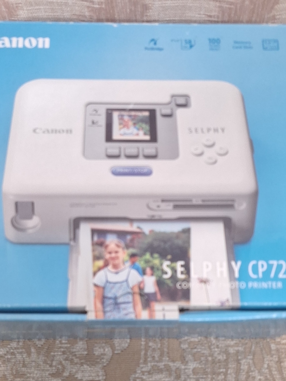 NOB Canon SELPHY CP 720 Series Compact Photo Printer - White